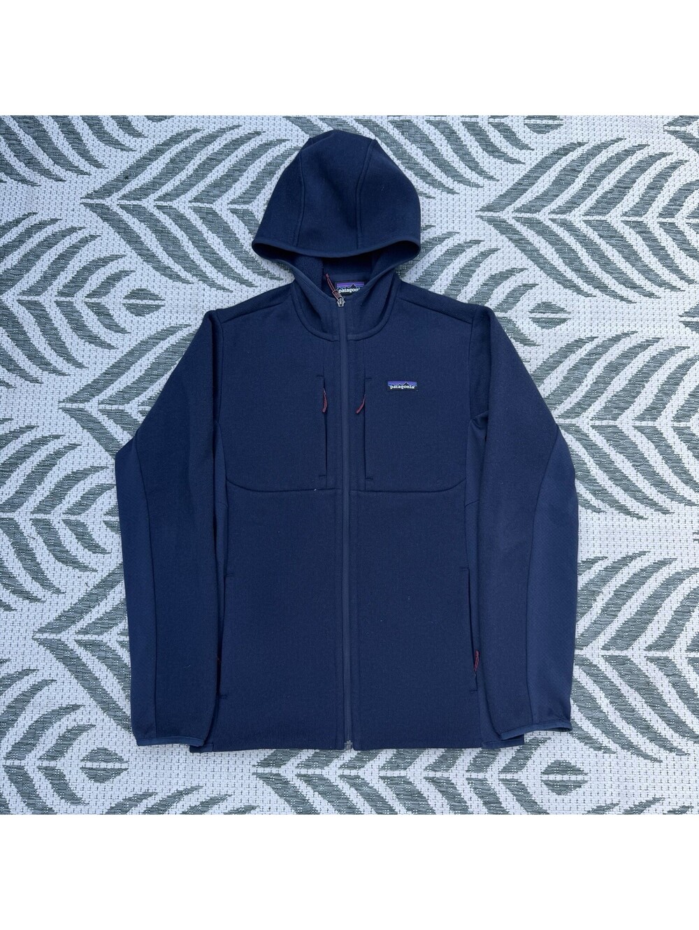 Patagonia Lightweight Better Sweater Hoody Sz M Blue